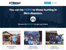 Tablet Screenshot of citiimpact.org